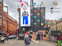 Celebrated Artist Jason Ferry's Art Exhibition Lights Up Old Street Digital Canvas in London