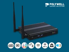 Polywell Unveils i13P-4HDMI A New Compact Mini-PC with Quad HDMI for Multi-Display
